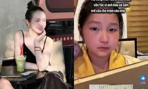 Con gái Tuấn Hưng khóc khi anh trai và em trai quyết mở cửa cho người lạ vào nhà lúc không có bố mẹ
