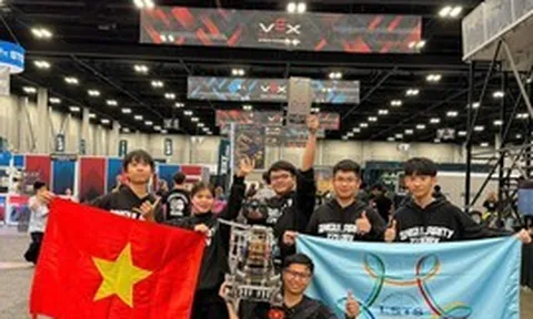 Học sinh Việt Nam đạt giải cao tại VEX Robotics World Championship 2026