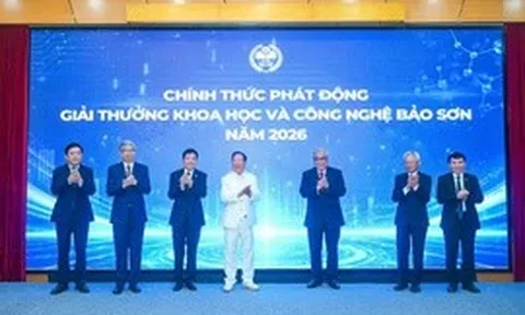 Phát động Giải thưởng Khoa học và Công nghệ Bảo Sơn 2026, tăng mức thưởng lên 140.000 USD