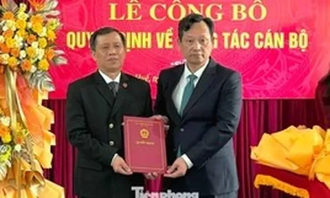 Tòa án Nhân dân Tối cao công bố quyết định về công tác cán bộ