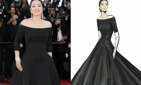 Chiếc đầm bong bóng giúp Củng Lợi toả sáng tại thảm đỏ mở màn LHP Cannes 2026