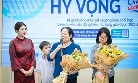 Tỉ lệ hiến tạng từ người chết não tăng gần 4 lần
