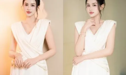 Hoa hậu Đỗ Thị Hà tăng 5kg vẫn gây bão với visual trong trẻo