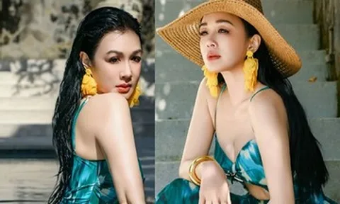 Chung Lệ Đề tuổi 55 vẫn hở bạo, được chồng kém 12 tuổi cưng chiều
