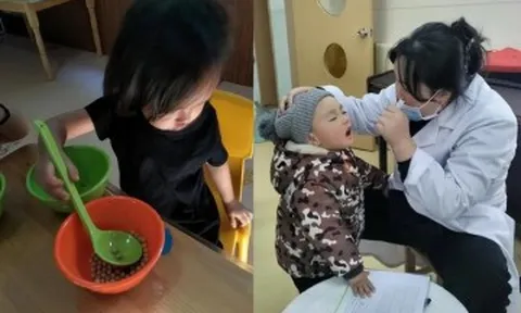 Con 2 tuổi nhét hạt đậu vào lỗ mũi, mẹ khẩn cấp đưa 1 thứ vào miệng bé, bác sĩ khen hết lời
