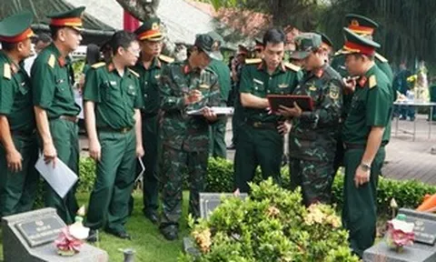 Từ nay đến tháng 5-2027, TPHCM quyết tâm hoàn thành lấy mẫu 9.869 mộ liệt sĩ