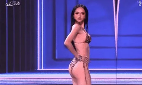 Hương Giang 'bốc lửa' diễn bikini tại bán kết 2 MGI All Stars, đạt 8,93 điểm