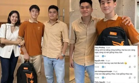 Chồng Lê Phương nhiều năm liền tới trường dự tốt nghiệp cùng con trai Cà Pháo, tự hào vì bé học giỏi