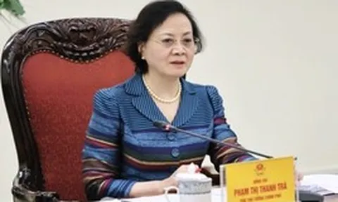 Phó Thủ tướng Phạm Thị Thanh Trà đảm nhận thêm nhiệm vụ