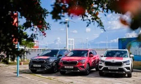 Skoda Kushaq thực hiện hành trình qua 2 cực của Việt Nam trong chuỗi hoạt động trải nghiệm