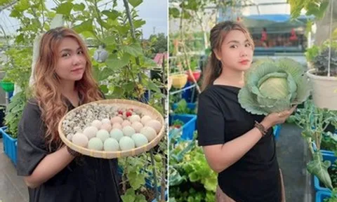 Trồng rau nuôi gà trên sân thượng, vợ chồng Đồng Nai có thực phẩm sạch quanh năm