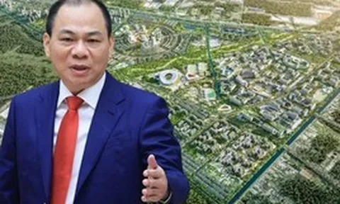 Tỷ phú Phạm Nhật Vượng vừa trực tiếp thị sát siêu đô thị 59.000 tỷ đồng: Dự án này quan trọng thế nào?