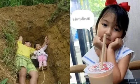 Ông bố trẻ ngày ngày bế con gái ra mộ đào sẵn nằm, nhiều người bất ngờ khi biết sự thật