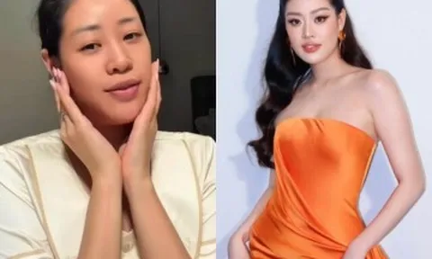 Mặt mộc gây ngỡ ngàng của Hoa hậu Khánh Vân ở tuổi 31