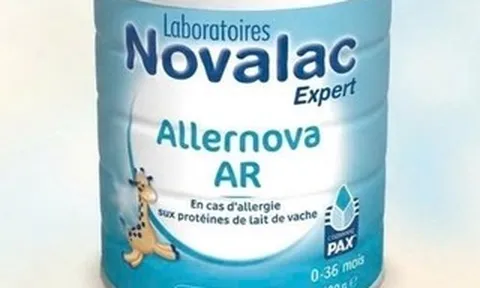 Rà soát khẩn sữa bột Allernova AR sau cảnh báo từ Pháp