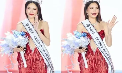 Nam Anh đăng quang Miss Cosmo TP.HCM 2026, Nam Em lên tiếng về ngôi vị Á khôi 1