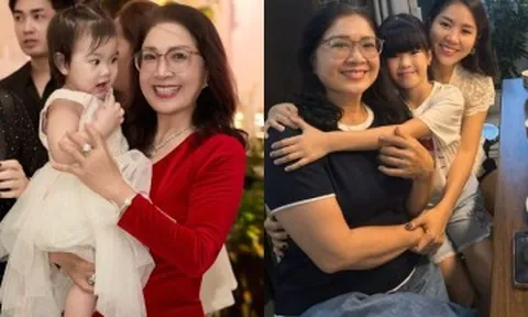 Nhan sắc xinh đẹp di truyền 3 đời nhà Lê Phương: Mẹ ruột nữ diễn viên được khen đẹp nhất, bé Bông chuẩn "hoa hậu nhí"