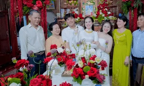 Cháu gái lấy chồng, ông nội biến vuông tôm 1.500m² thành đám cưới đẹp như mơ
