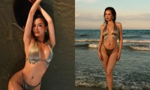 Hoa hậu Việt làm mẹ đơn thân năm 18 tuổi nay diện bikini khoe dáng bốc lửa, sắc vóc khó tin ở tuổi U40