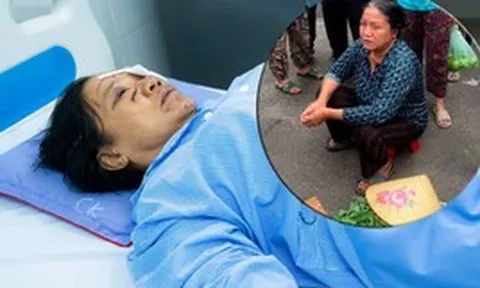 Gặp người phụ nữ bán rau bị xịt nước chảy máu mắt ở Phú Thọ: "Nước xối vào mạnh lắm, đau rát, tối mắt tối mũi"