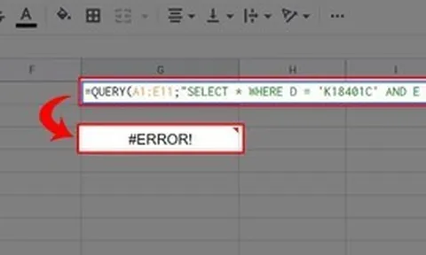 Tạm biệt nỗi ám ảnh "#ERROR!": Google Sheets có "bảo bối" AI giúp bạn sửa lỗi công thức chỉ trong tích tắc