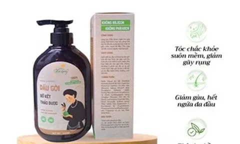 2 loại dầu gội, dầu xả thảo dược bị thu hồi trên toàn quốc