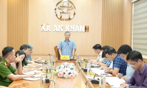 Xã An Khánh tập trung làm sạch dữ liệu đất đai, đẩy nhanh giải ngân đầu tư công