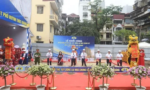 Khởi công cải tạo, xây dựng lại chung cư 51 Huỳnh Thúc Kháng
