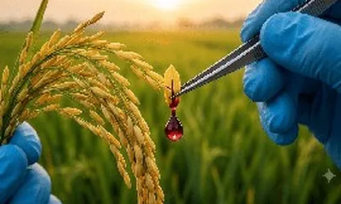 Từ bát cơm đến huyết thanh cứu người: Trung Quốc đã có thể “trồng” ra protein cứu người ngay trên cánh đồng lúa