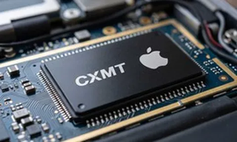 Apple bắt đầu thử nghiệm chip nhớ CXMT trên sản phẩm bán tại Trung Quốc