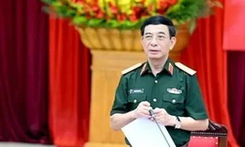 Đại tướng Phan Văn Giang làm việc với Ban Thường vụ Tỉnh ủy Nghệ An
