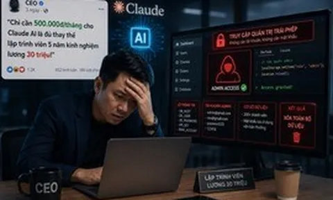 CEO Việt khoe dùng Claude AI giá 500.000 đồng thay lập trình viên lương 30 triệu và cái kết "đắng"