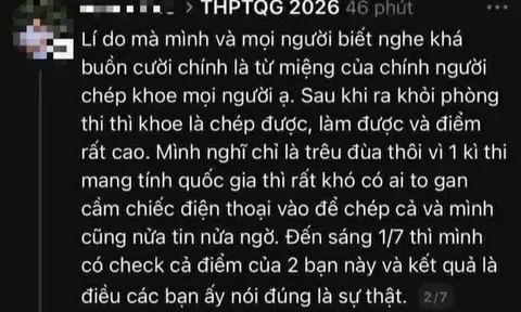 Xác minh vụ thí sinh thi thử 3,6-6,5 điểm, thi tốt nghiệp được 9
