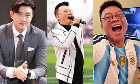 Quốc Trường, Hoàng Bách, MC Quang Minh 'phát sốt' vì Messi và tuyển Argentina