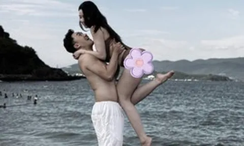 Dương Ngọc Thái quấn quýt bên vợ xinh đẹp, 3 lần sinh nở