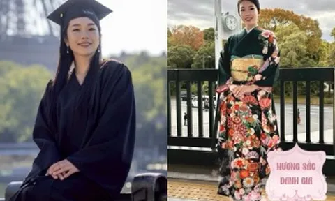 Cô gái xinh đẹp là di duệ gia tộc samurai hùng mạnh thời phong kiến đăng quang Hoa hậu, sở hữu 2 bằng Thạc sĩ