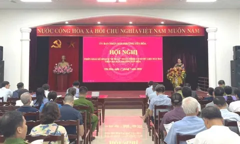 Phường Yên Hòa triển khai Chiến dịch 45 ngày hoàn thiện cơ sở dữ liệu đất đai