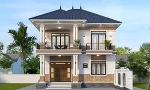 Chi phí xây nhà 2 tầng mái Nhật 80m² bao nhiêu?