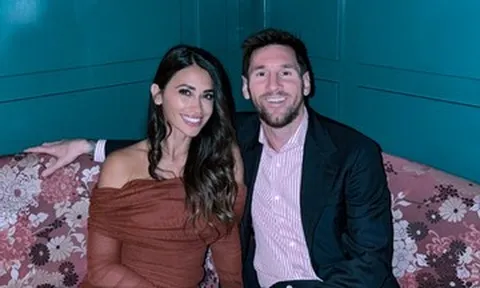 Vợ người mẫu viết cho Messi: Em ngưỡng mộ và yêu anh rất nhiều!