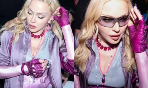 Layout makeup giúp Madonna tỏa sáng ở tuổi 67