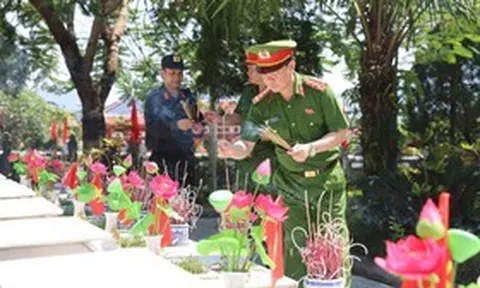 Kế thừa truyền thống, Bộ Tư lệnh CSCĐ đẩy mạnh các hoạt động đền ơn đáp nghĩa