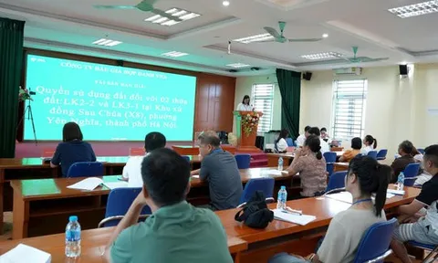 Thửa đất tại Yên Nghĩa trúng đấu giá hơn 8,69 tỷ đồng