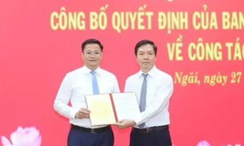 Thứ trưởng Bộ Tài chính Nguyễn Đức Tâm giữ chức Phó Bí thư Tỉnh ủy Quảng Ngãi