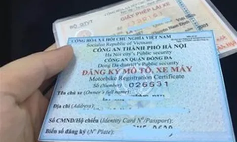 Quy định mới khi đăng ký xe sẽ chính thức áp dụng từ ngày 15/8 tới đây