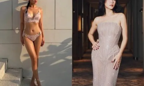 Văn Mai Hương gợi cảm ở tuổi 32