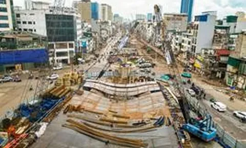 Tuyến đường gần 7.800 tỷ đồng ở Hà Nội tăng tốc hoàn thiện trước ngày 2/9