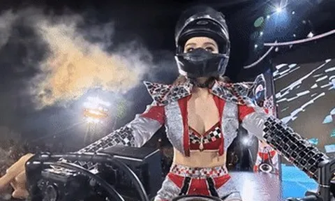 Hoa hậu Yến Nhi ngã xe mô tô gây xôn xao đêm chung kết Miss Grand Vietnam 2026