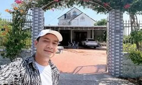Nam diễn viên Minh Luân, báo hiếu cha mẹ bằng căn nhà 300m2 ở quê