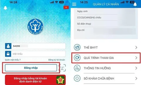 Theo dõi mức lương và thời gian đóng BHXH bằng ứng dụng VssID mới nhất