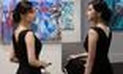 "Hoa hậu nghèo nhất Việt Nam" đứng yên cũng toát khí chất phú bà, visual hậu sinh con thứ 2 gây chú ý